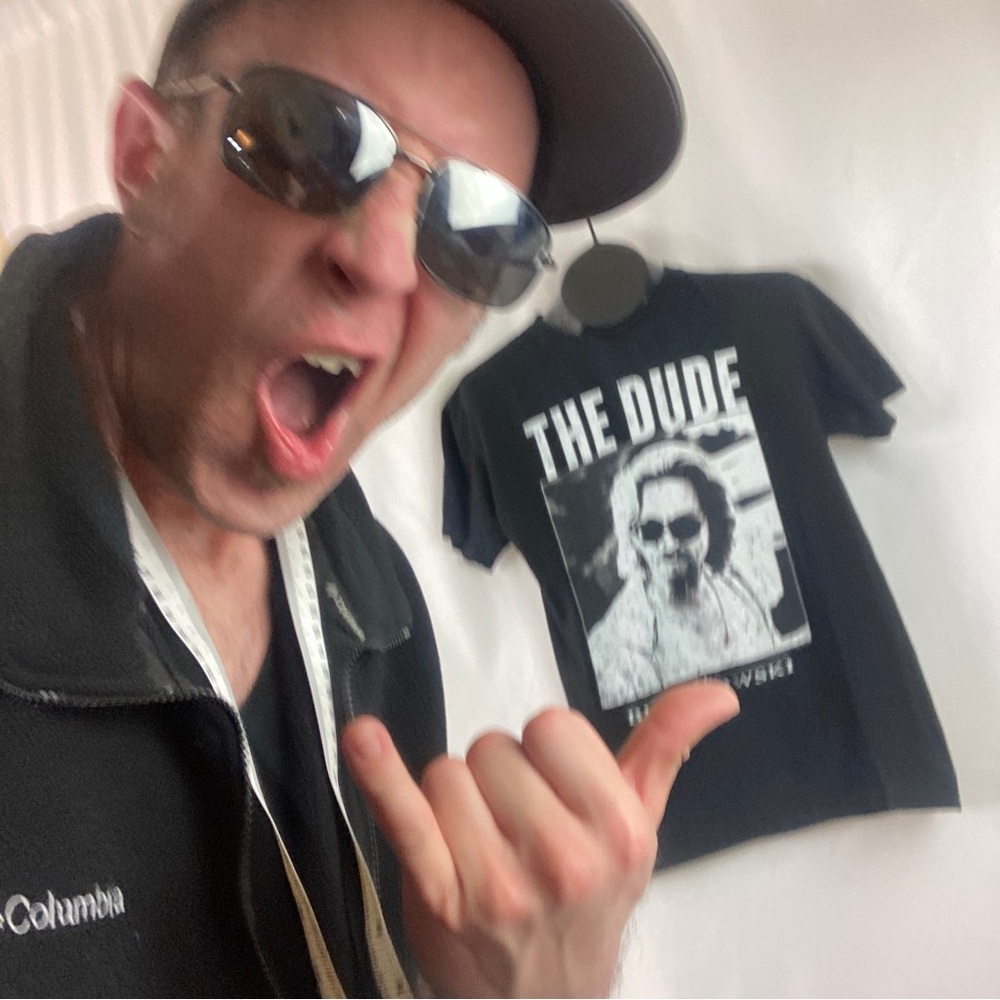 The Big Lebowski “The Dude” T-Shirt Size M - Picture 5 of 14